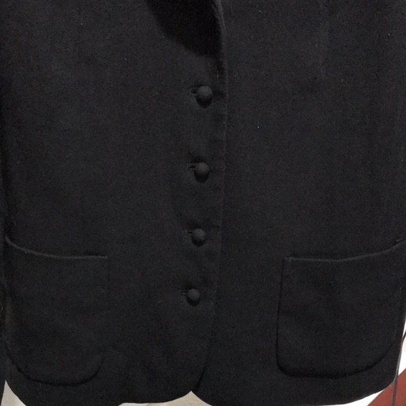 Dialogue Women Blazer Suit Jacket Size 10!in Black - Picture 4 of 12